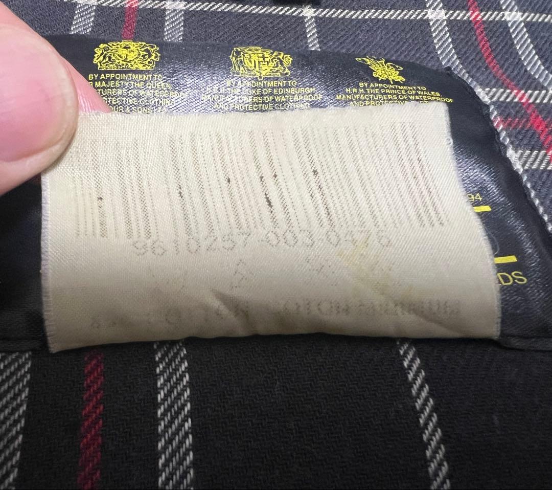 Barbour BEAUFORT ネイビー 3ワラント リプルーフ済