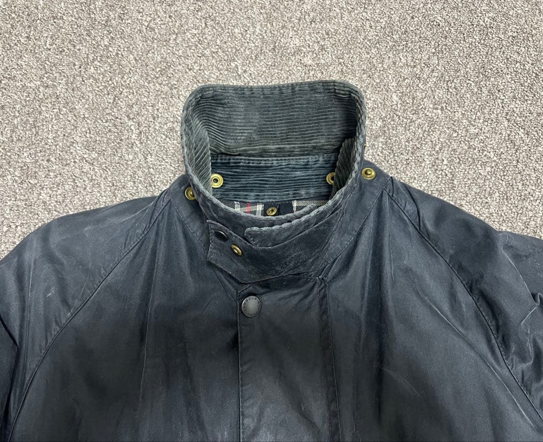 Barbour BEAUFORT ネイビー 3ワラント リプルーフ済