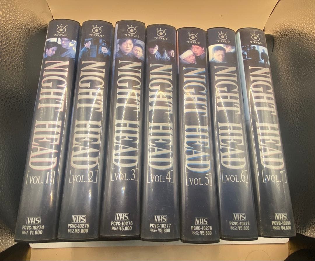 希少】ドラマ『NIGHT HEAD』ビデオ 1〜7巻セット