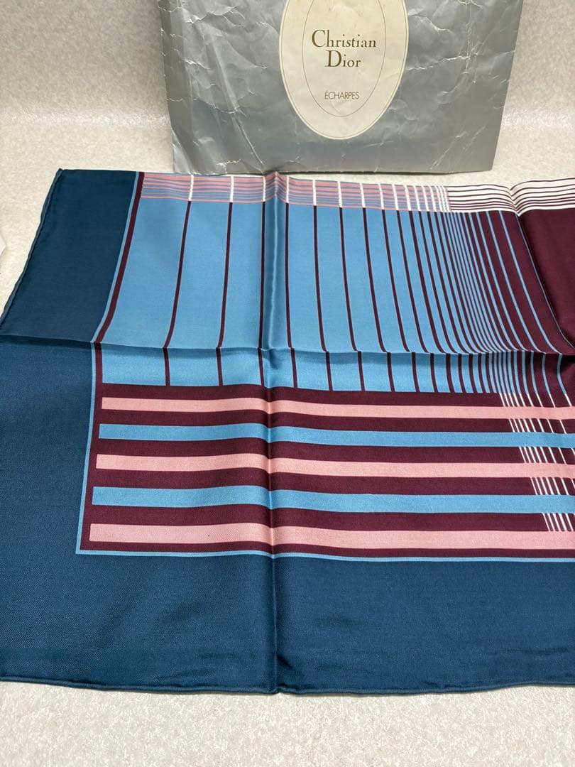 未使用品 Christian Dior クリスチャンディオール スカーフ 78