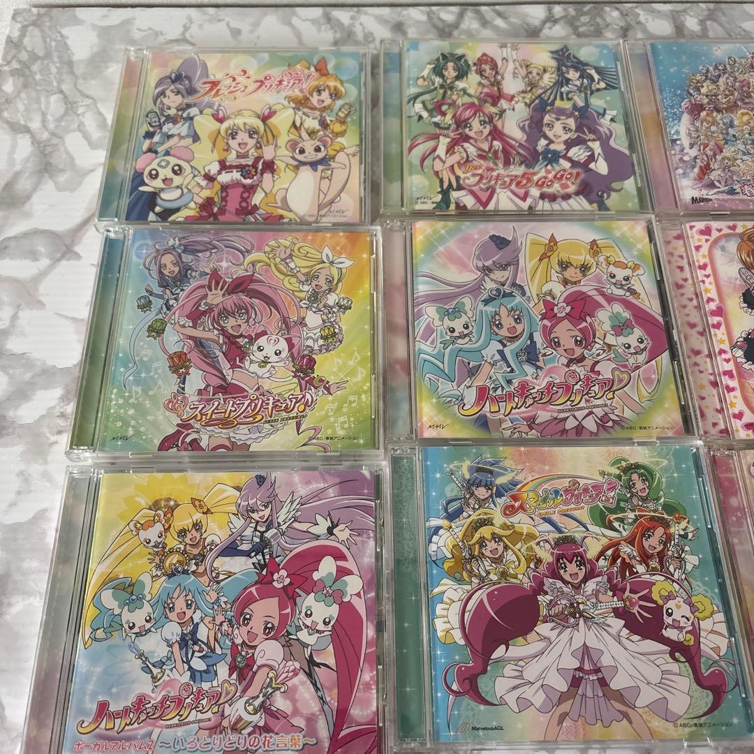 プリキュア アニメ音楽CD 14枚セット