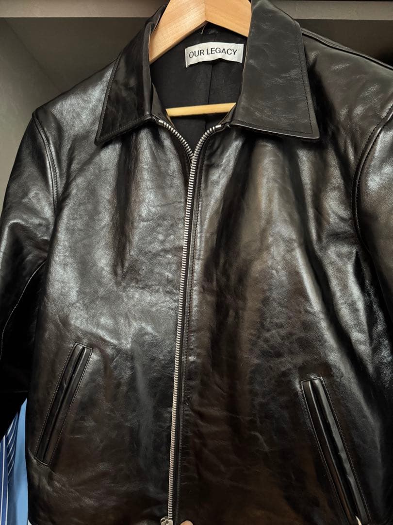 ジャケット・アウター Our Legacy Mini Leather Jacket 46