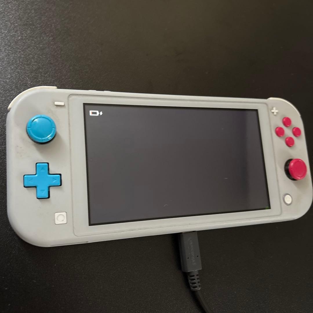 動作確認済/充電器付 NintendoSwitchLiteザシアン・ザマゼンタ