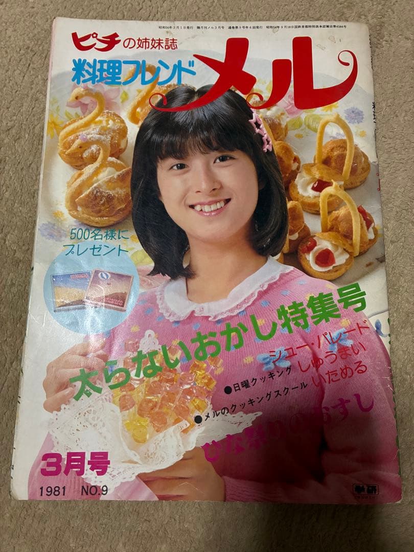【ミニ】手芸フレンド ピチ +料理フレンド　メル 河合奈保子3冊セット