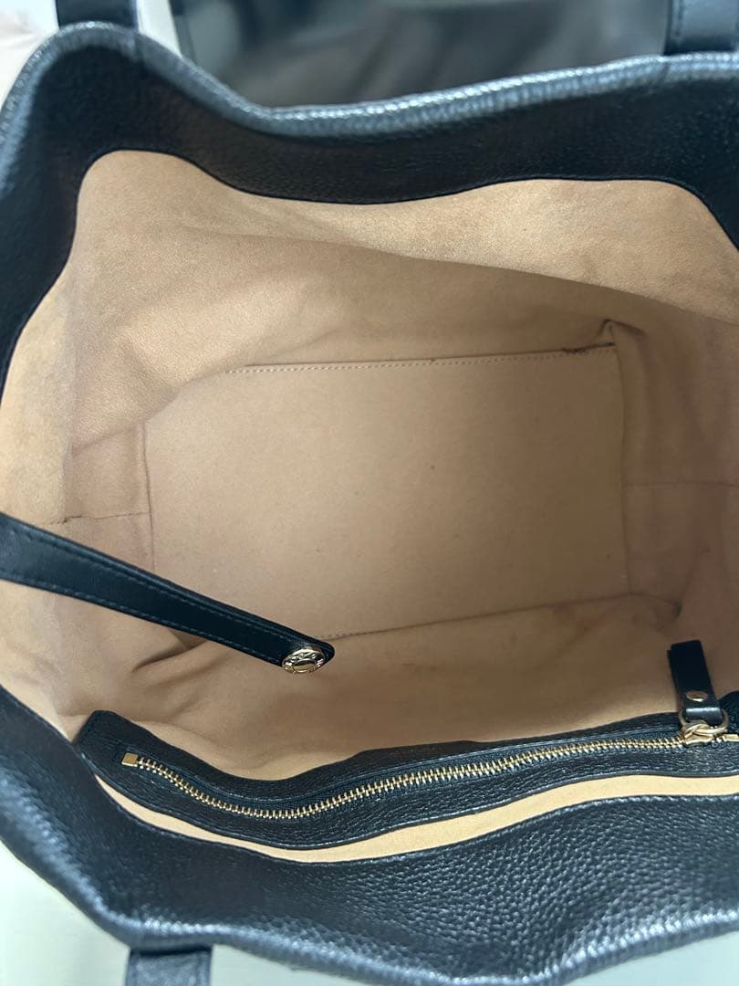 JIMMY CHOO 黒 レザートートバッグ