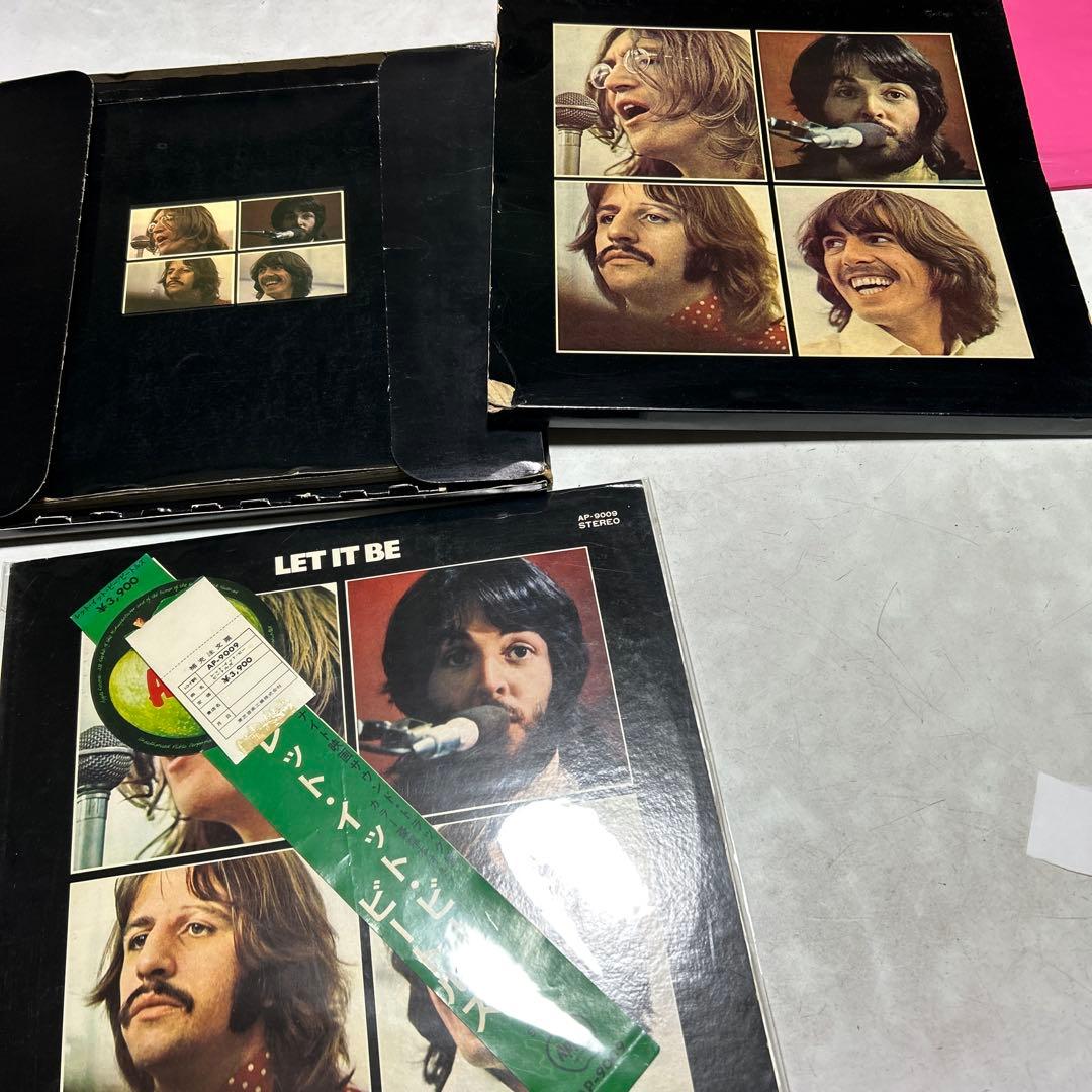 I*S様 ビートルズ ／let it be box／AP-9009／黒盤／bea