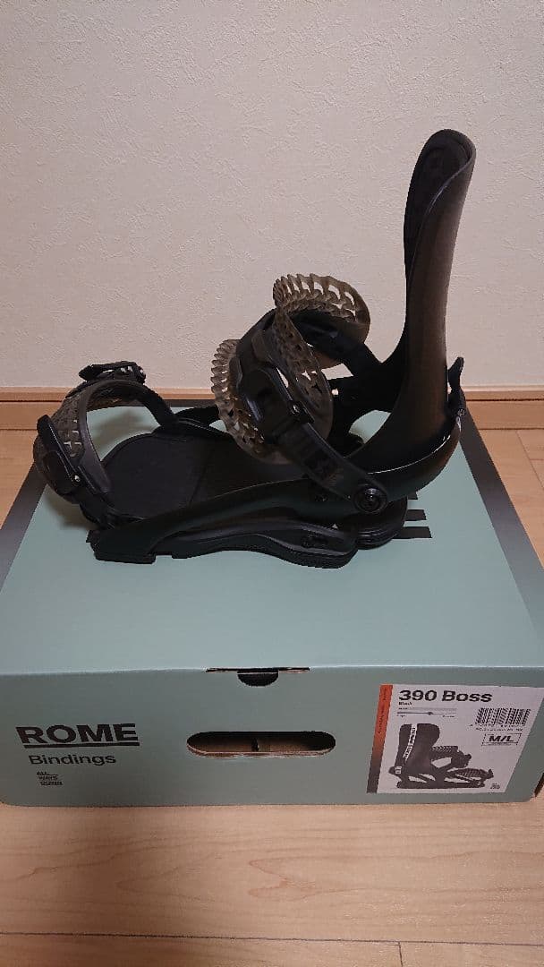 肉*ん様 ROME SDS 390Boss ビンディング Mサイズ ブラック 2