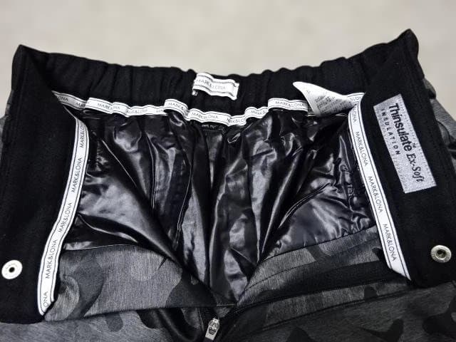 超美品(定価36300)MARK&LONAマークアンドロナ・中綿トラウザーパンツ