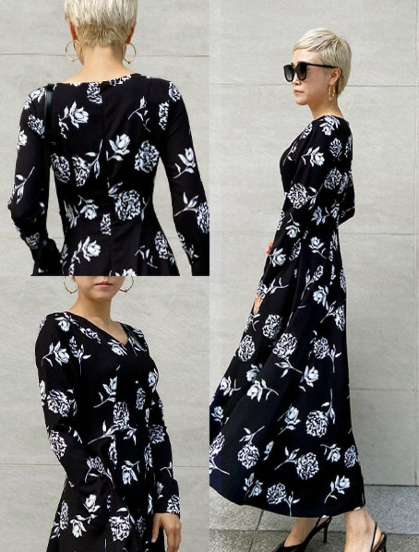 新品　JENNE　Luxe　フレアワンピース【限定品】