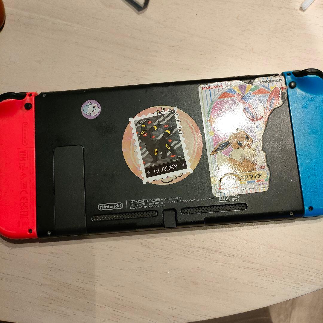 Nintendo Switch 青/赤 本体 充電器付き