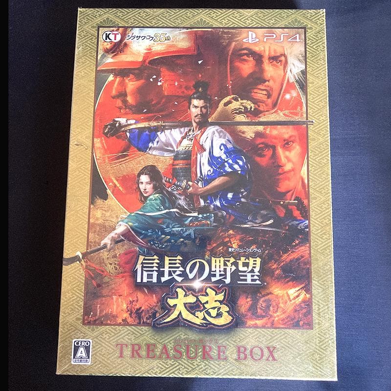 信長の野望・大志 TREASURE BOX PlayStation 4版 新品