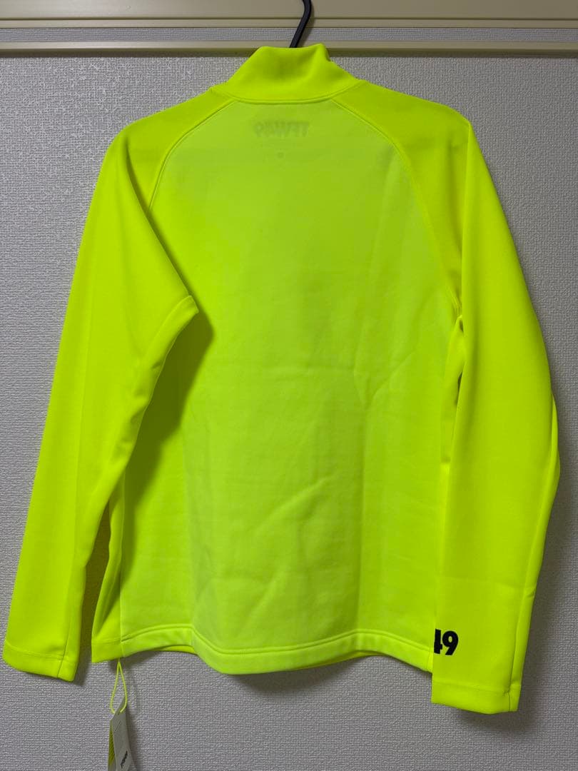 TWN49 モックネック長袖シャツ S イエロー