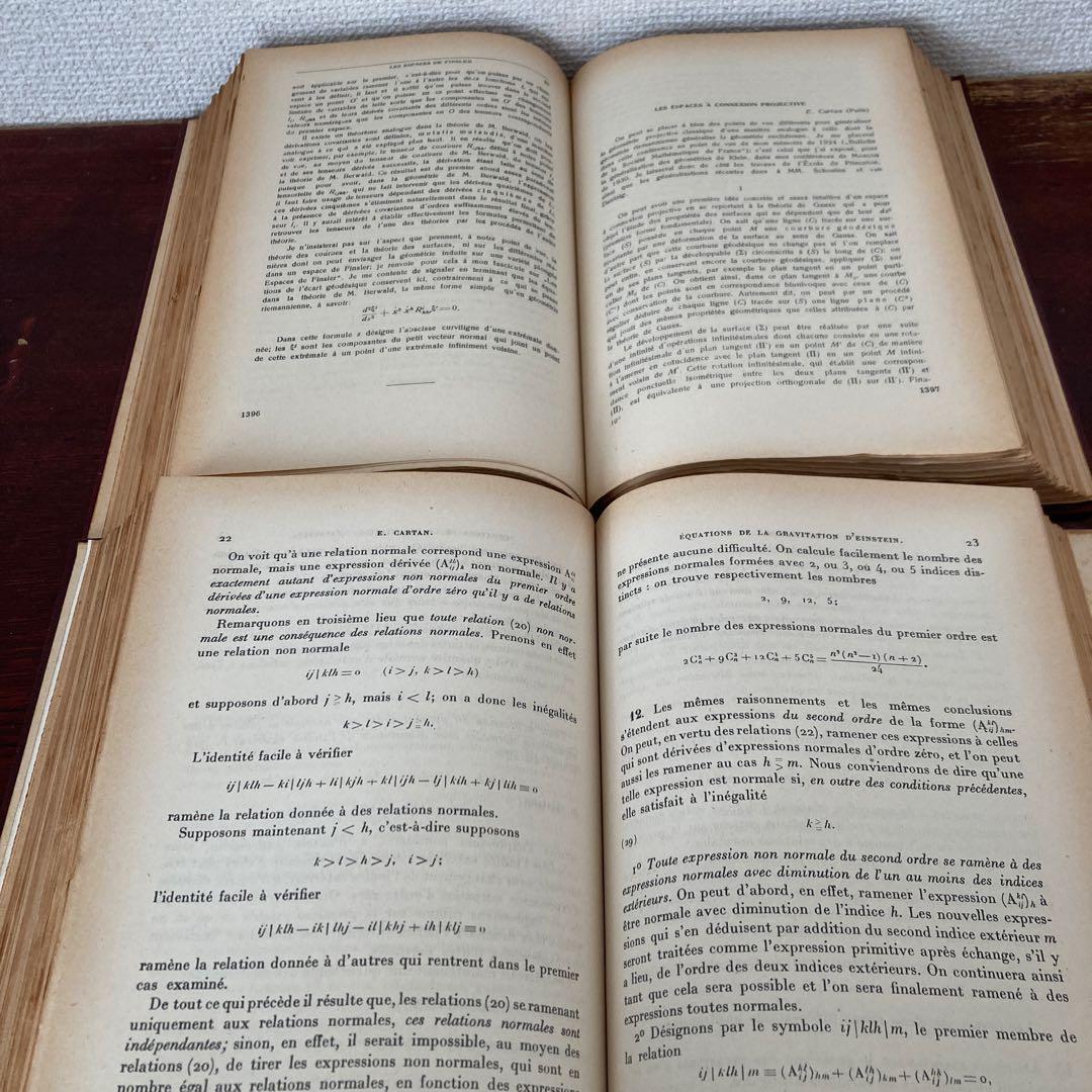 語学・辞書・学習参考書 Elie Cartan Oeuvres Completes