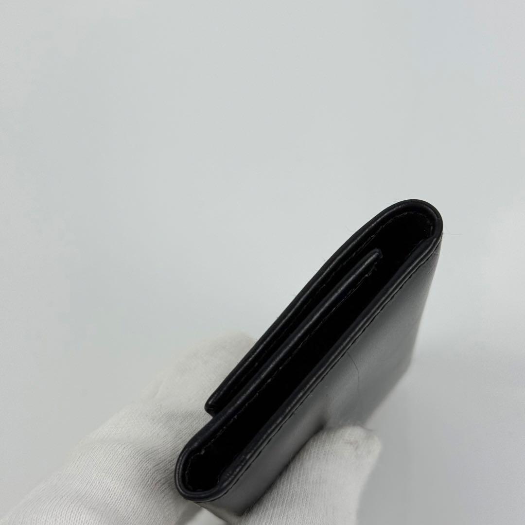 Cartier パンテール 6連キーケース レザー ゴールドロゴ ブラック