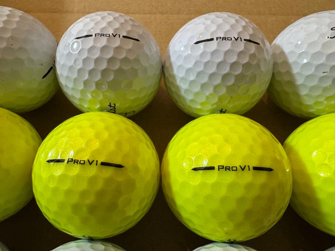 Titleist Pro V1 2025 白 黄 ボール タイトリスト TP5