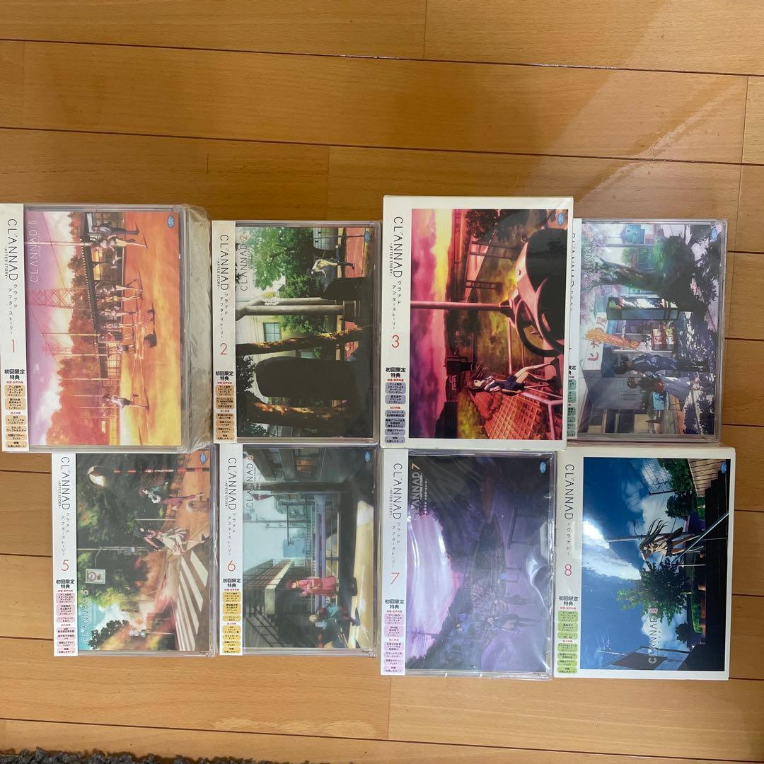 【未開封品】CLANNAD DVD <初回限定版> 1期2期劇場版 全巻セット