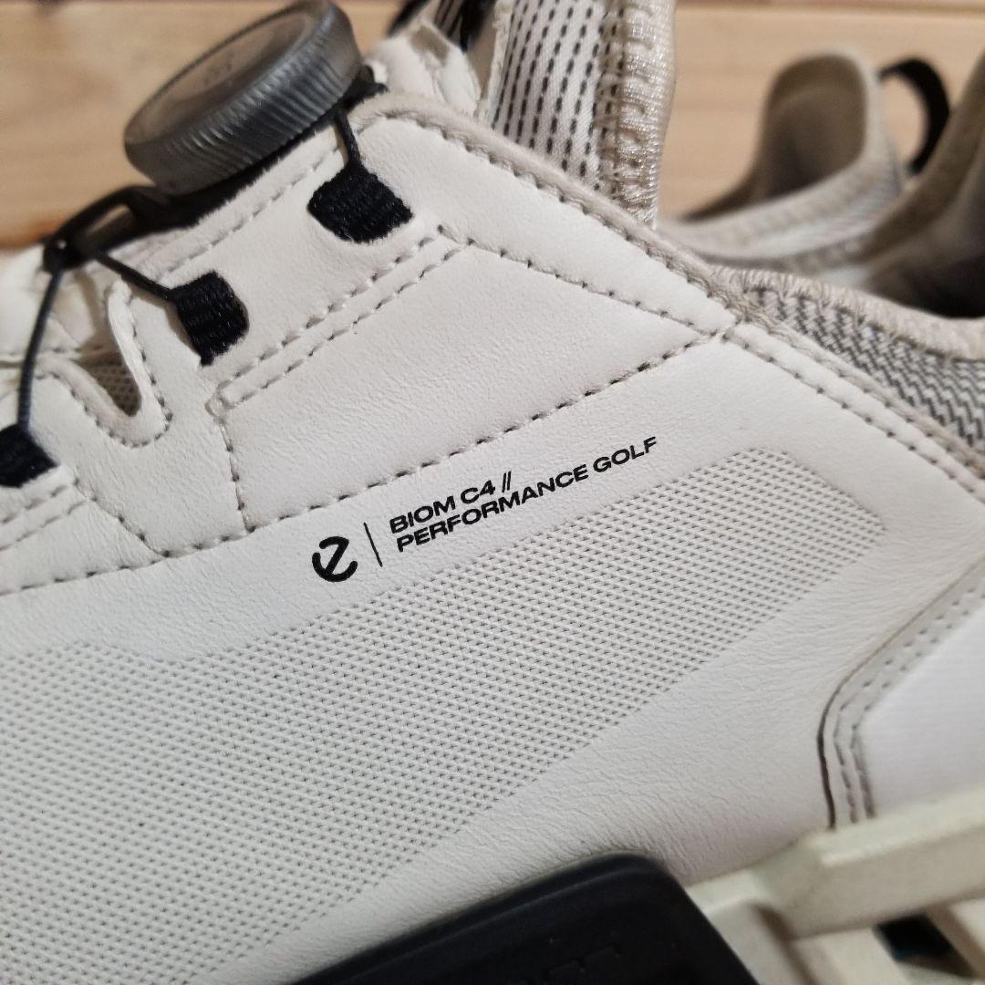 美品　ecco バイオム C4 ボア ゴアテックス　ゴルフシューズ　28