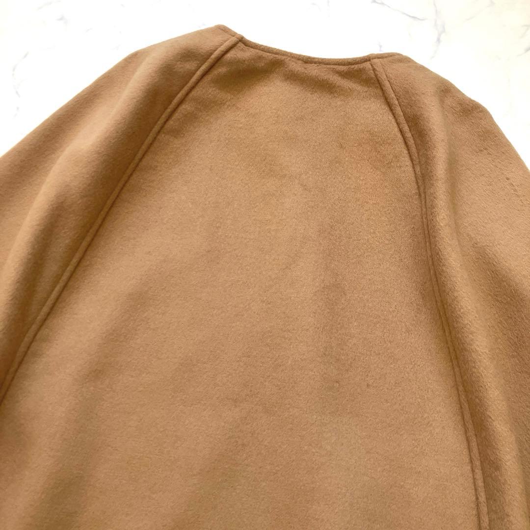 24AW 美品✨EMMA　ROUGE VIF ウール ケープ　ポンチョコート