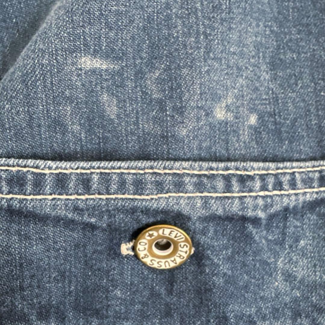 【希少】ユーロリーバイス　デニムジーンズ　モロッコ製　ガチャポケ　シンチバック