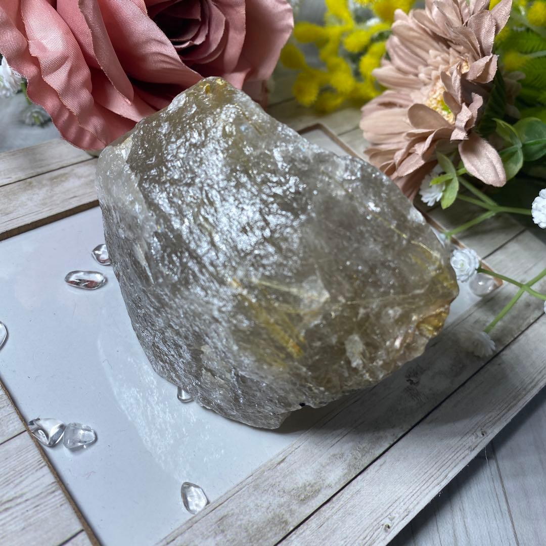 能瀬裕朗（Hiroaki Nose）様 ゴールドルチルクォーツ 原石 ブラジル大