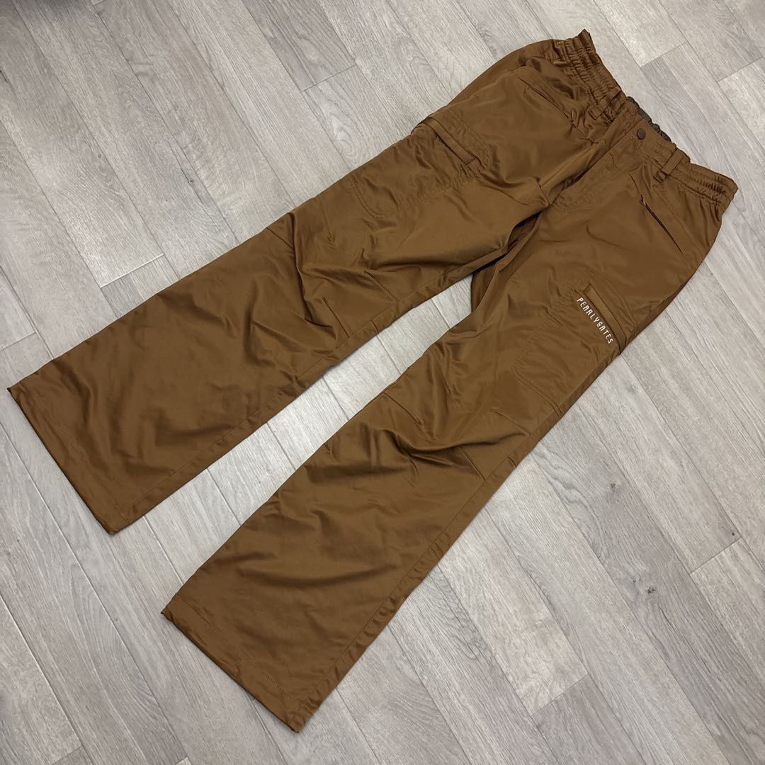 【極美品】パーリーゲイツ 防風 カーゴパンツ サイズ5 ブラウン L相当