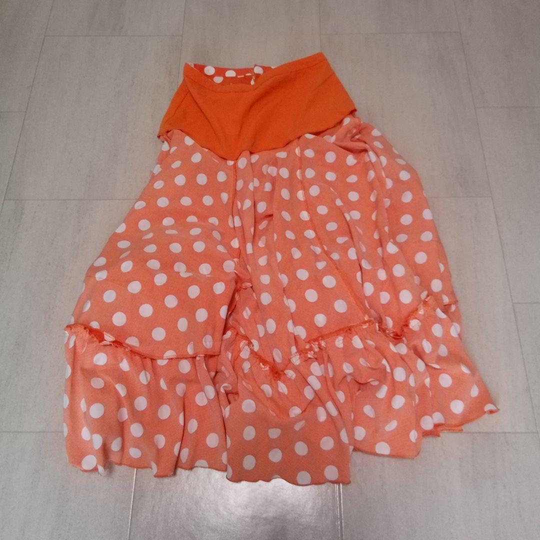 送料込み　フラメンコ衣装　ツーピース