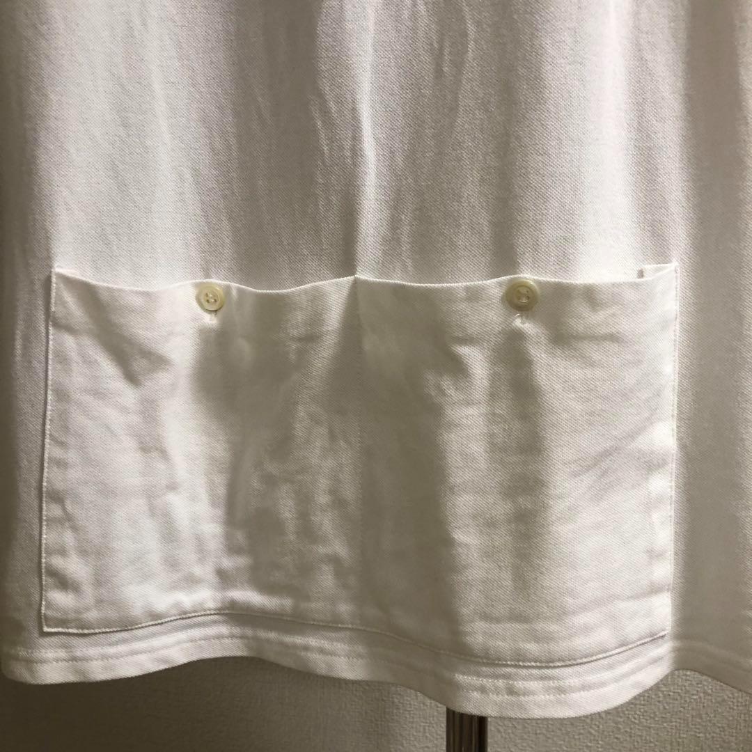 ラフアンドスウェル★ポロシャツ 日本製 ホワイト XLサイズ