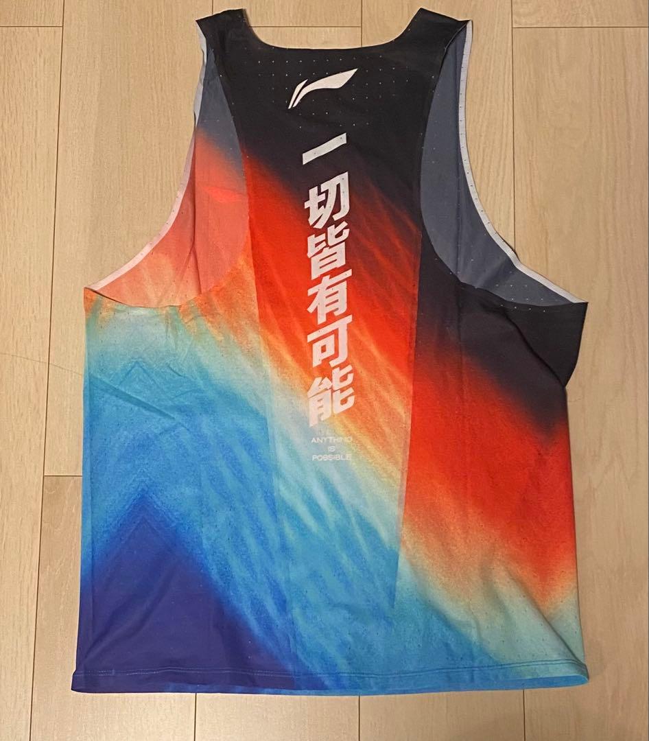リーニン　Li-Ning シングレット　Lサイズ