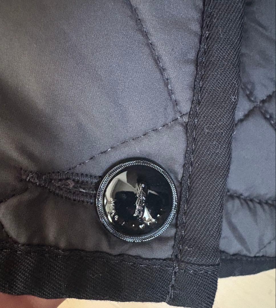 マッキントッシュ　フーディ　キルティング　ポンチョ