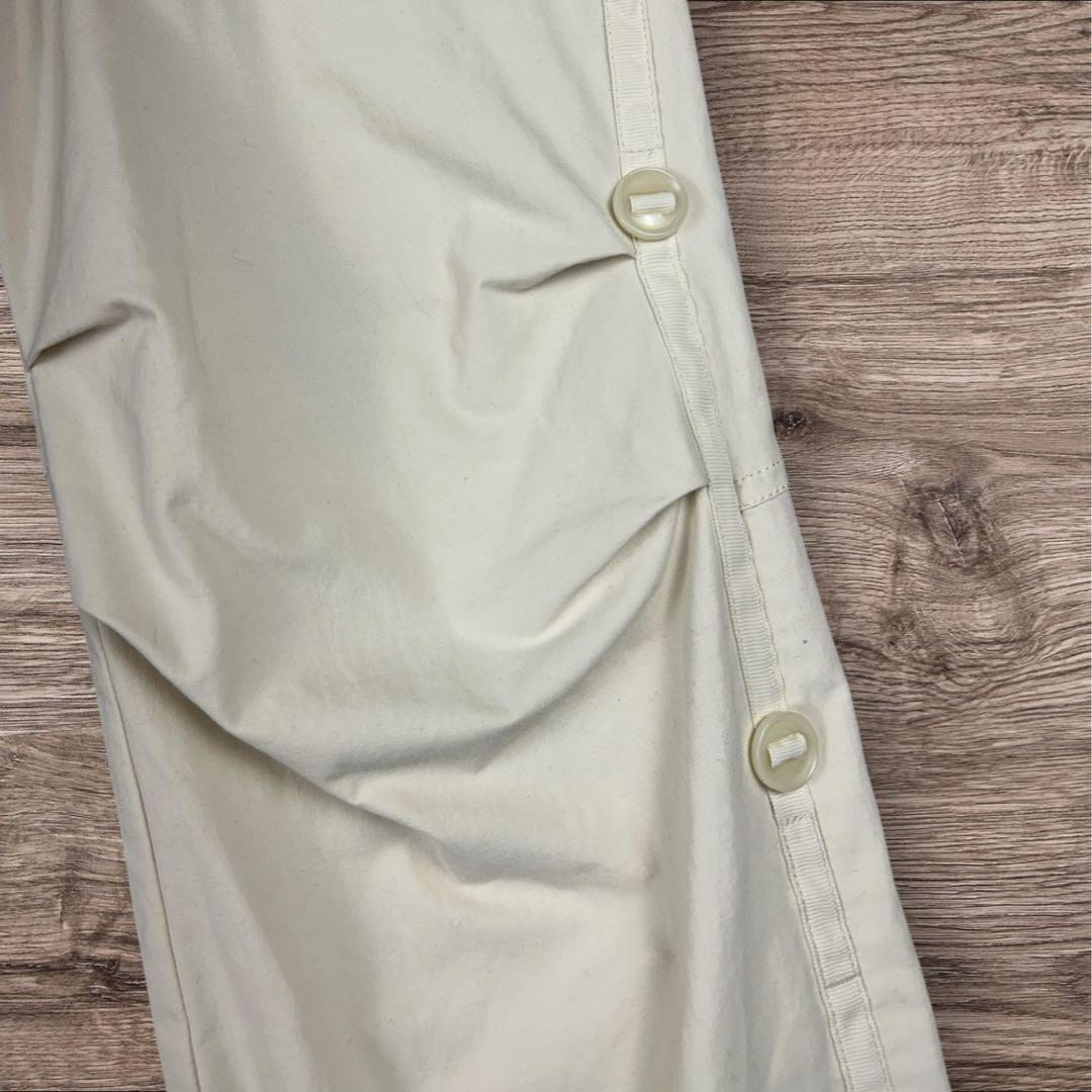 パーリーゲイツ 3WAY 裾ドローコード ゴルフパンツ ベージュ サイズ2 春色