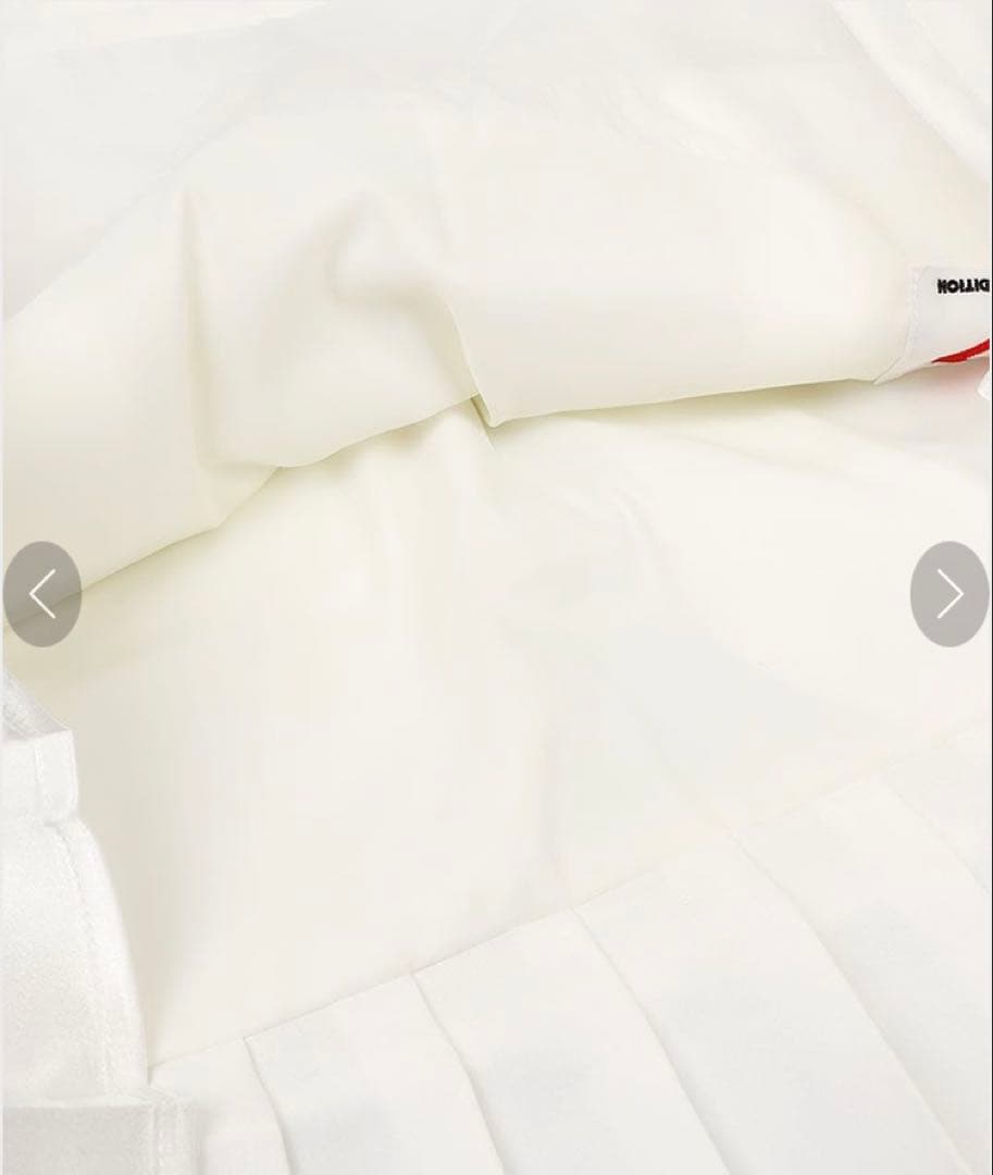 マスターバニーエディション 中綿入り 裾プリーツ スカート 未使用タグ付 1 M