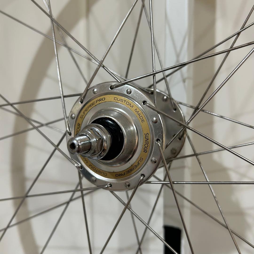 Suntour × ARAYA 32h 前後ホイールセット チューブラー
