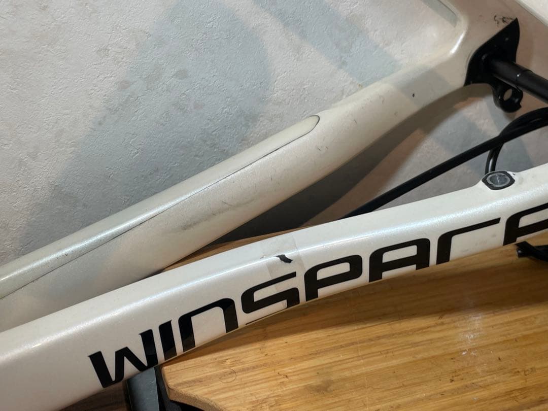WINSPACE ホワイト ロードバイクフレーム