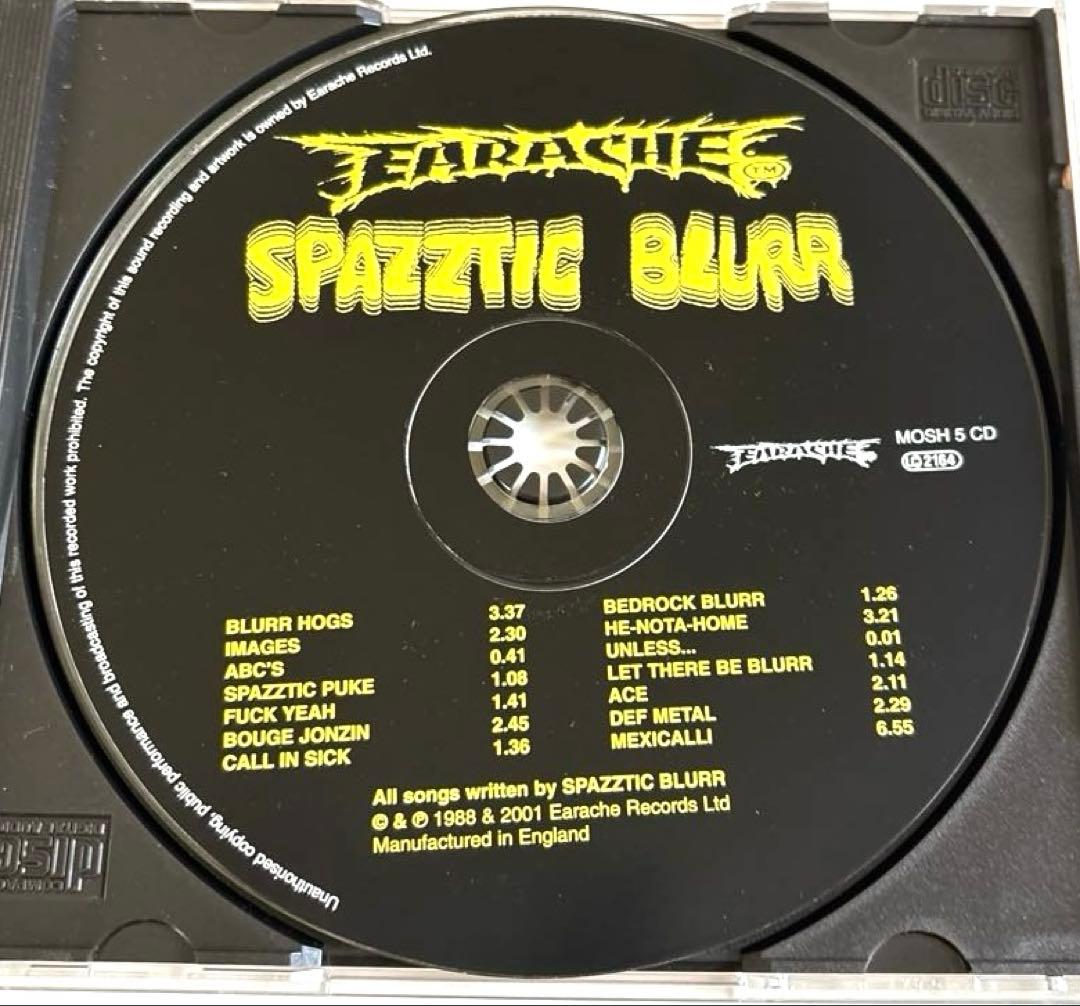 Spazztic Blurr/MOSH5/名盤Crossover Thrash