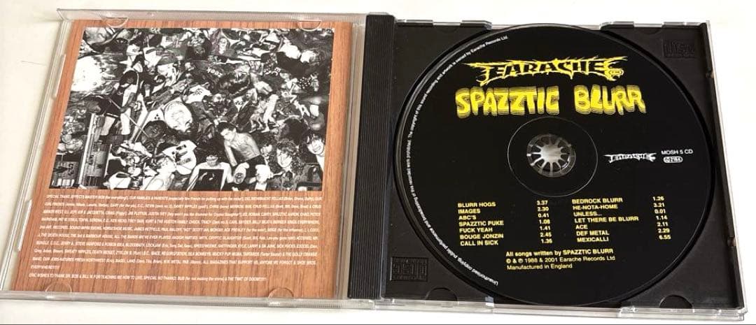 Spazztic Blurr/MOSH5/名盤Crossover Thrash