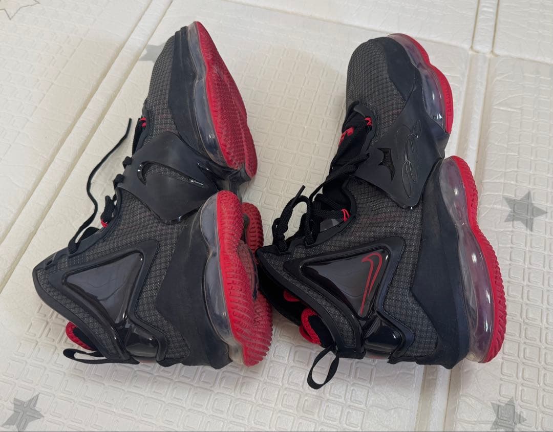 Nike LeBron 18 ブラック/レッ29cm