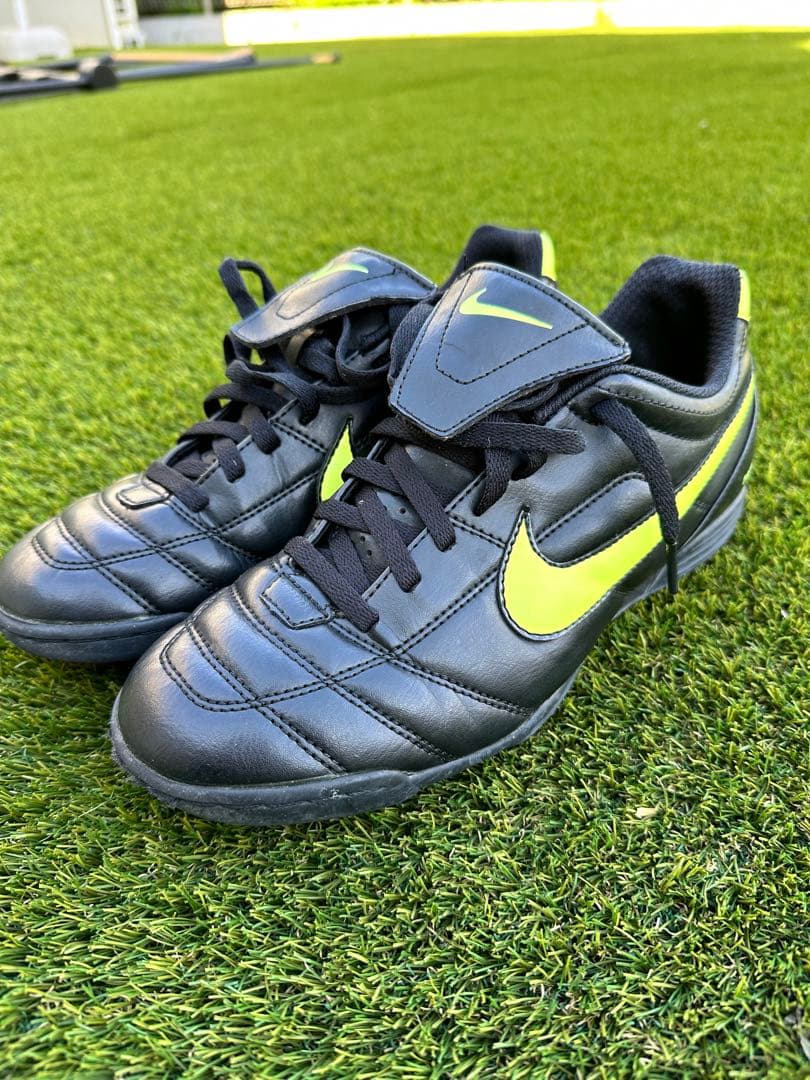 シューズ Nike Tiempo Natural II Volt Leather