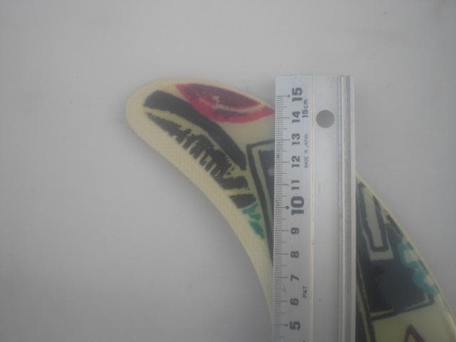 クラシック ハワイアン プリントフィン、 FUボックスフィン 6,5インチ