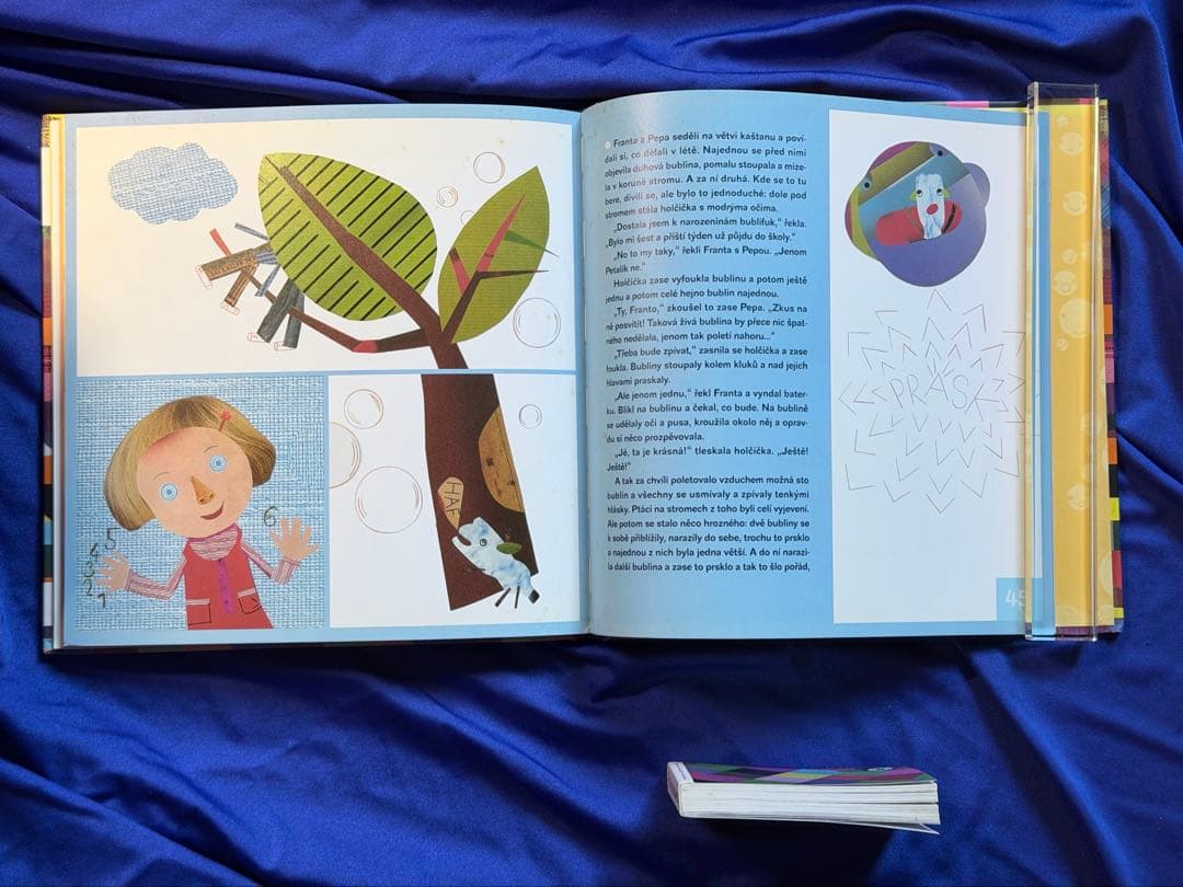 希少・チェコ絵本■Kouzelná baterka■Olga Černá