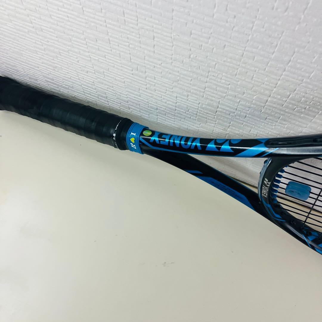 YONEX 硬式用テニスラケット 黒/青EZONEDR98