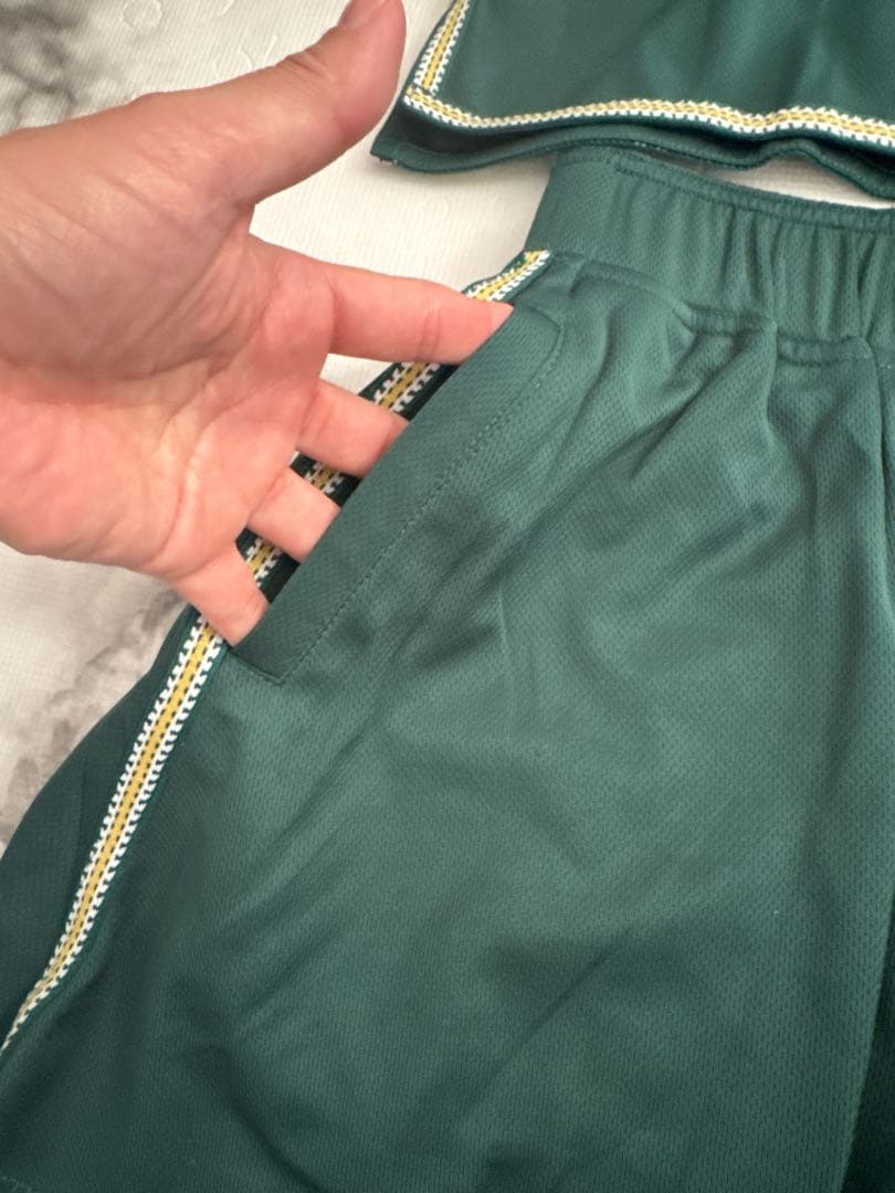 マルボンゴルフ　セットアップ　緑　M