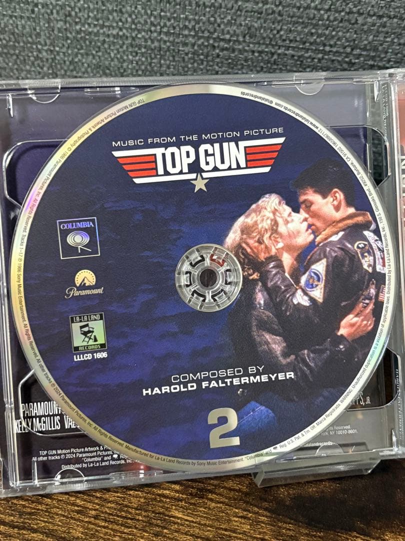 トップガン TOPGUN 限定盤サウンドトラック 完全版 2枚組CD