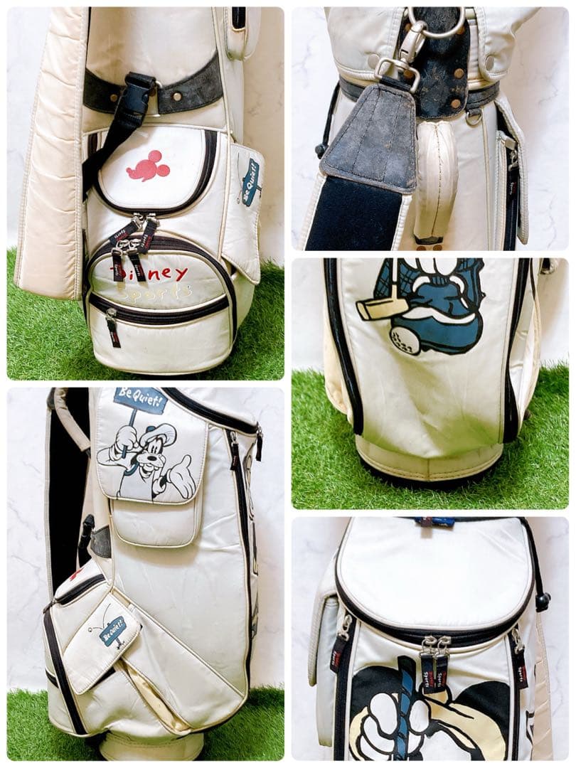 2.初心者オススメ　ゴルフクラブ　レディースセット　右利き　バック　ディズニー