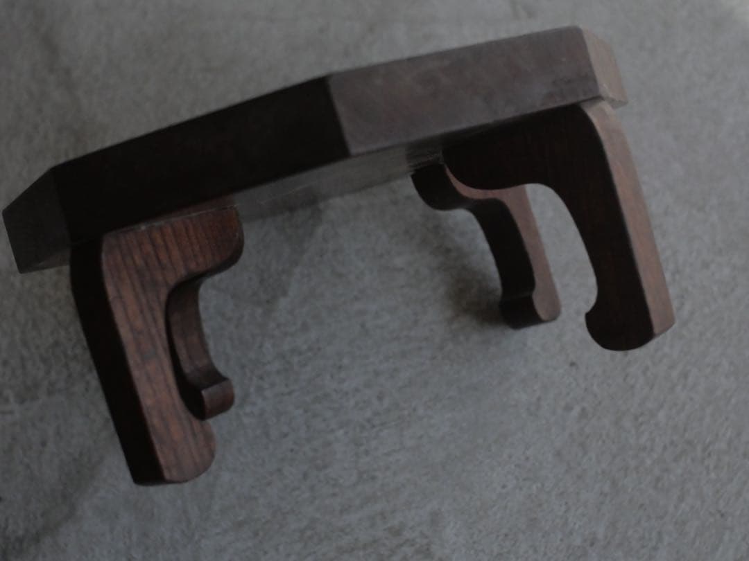 花台　八角形　展示台　華道　茶道　花入　古家具　古道具　アンティーク　昭和レトロ