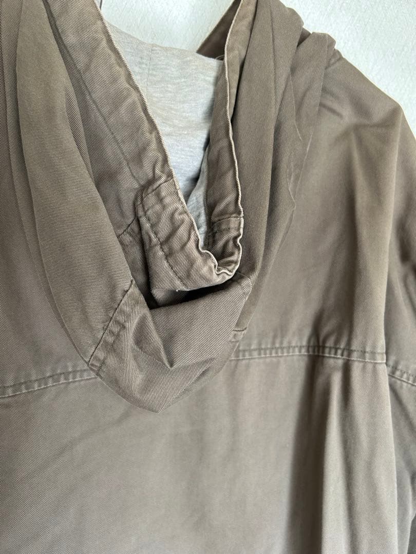 OLD GAP 100％コットン アノラックパーカ カーキ 表記(L)