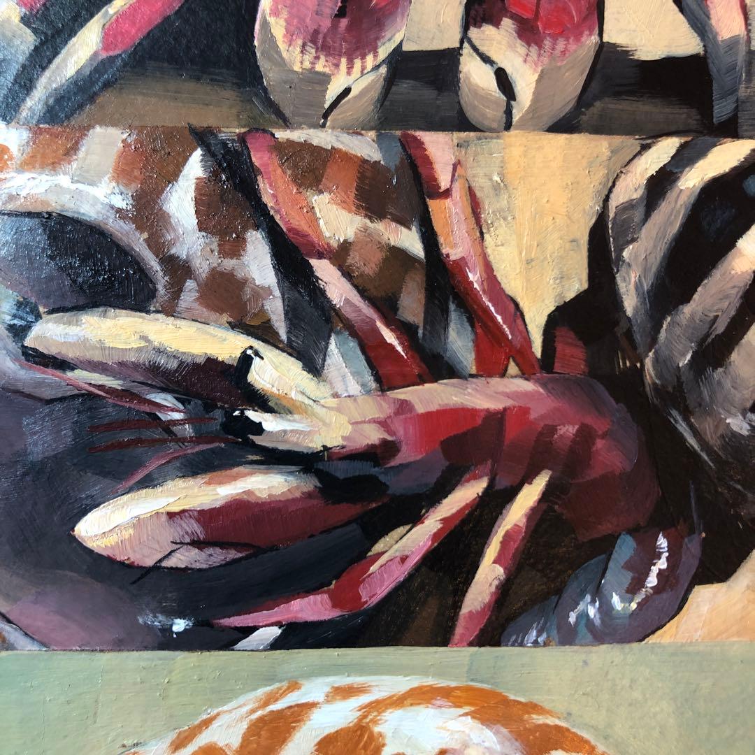 油彩『Dwelling in Change』