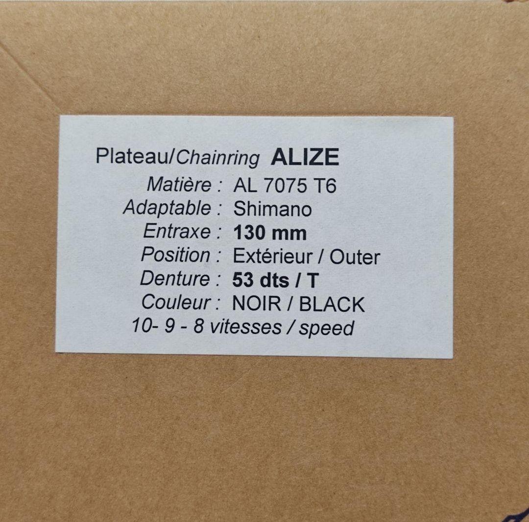 TA アリゼ130-53T アウター　BK