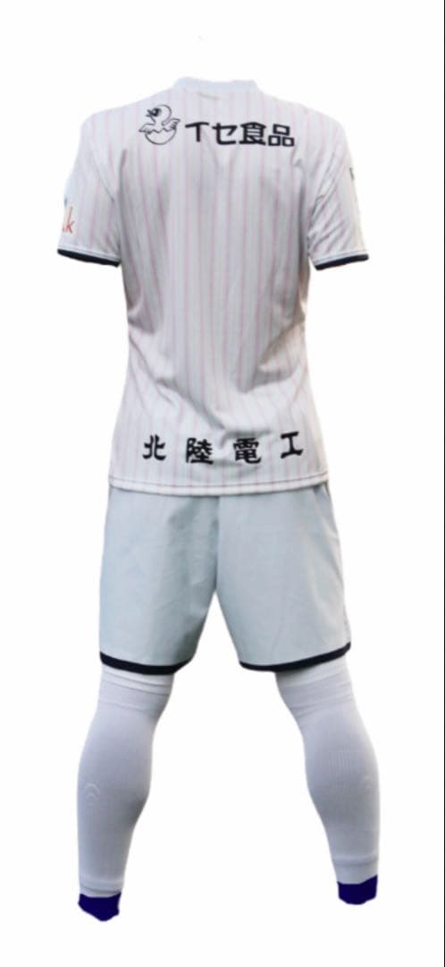 柳下大樹 選手　実着用 直筆サイン カターレ富山 ユニフォーム