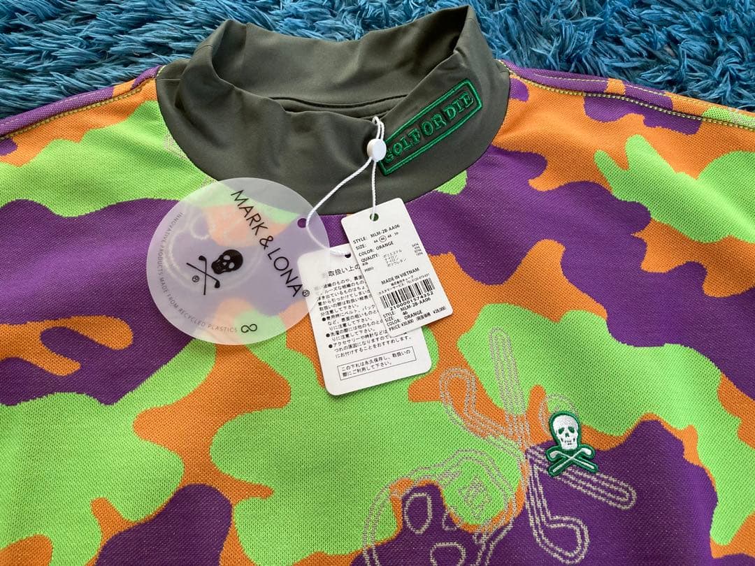 ★新品未使用★【MARK&LONA】2023 モックネックTシャツ