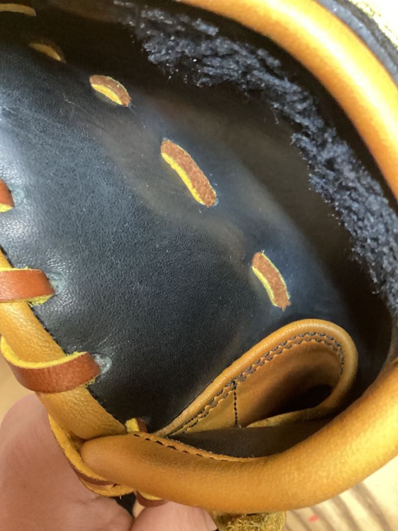 じ*り様 ファーストミット 小ぶりな大きさ 軟式野球グローブ SPMJ–3